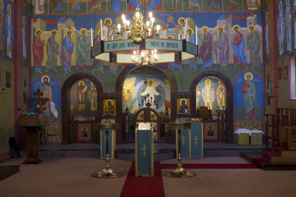 Het interieur van de H.-Andreaskerk, 2014 – STAM